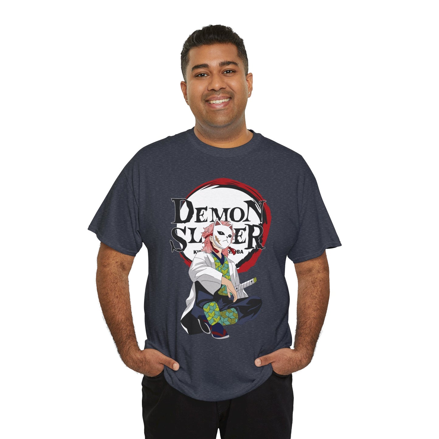 Demon Slayer Unisex Heavy Cotton Tee – Anime Fan Apparel