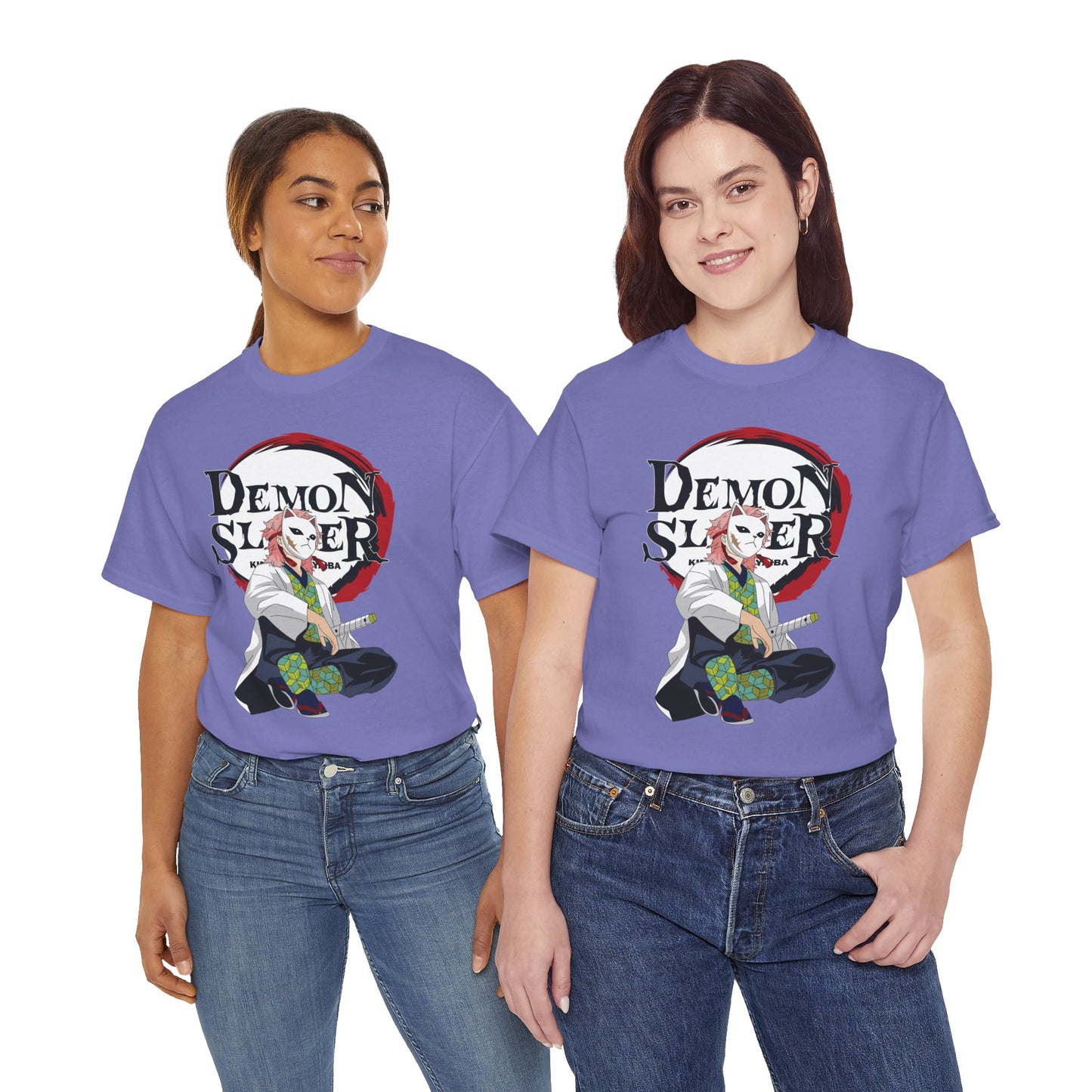 Demon Slayer Unisex Heavy Cotton Tee – Anime Fan Apparel