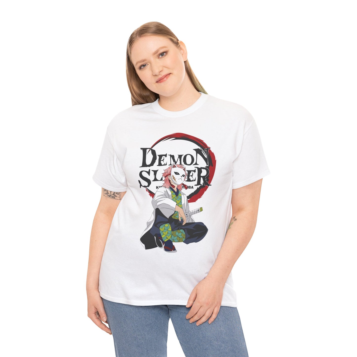 Demon Slayer Unisex Heavy Cotton Tee – Anime Fan Apparel