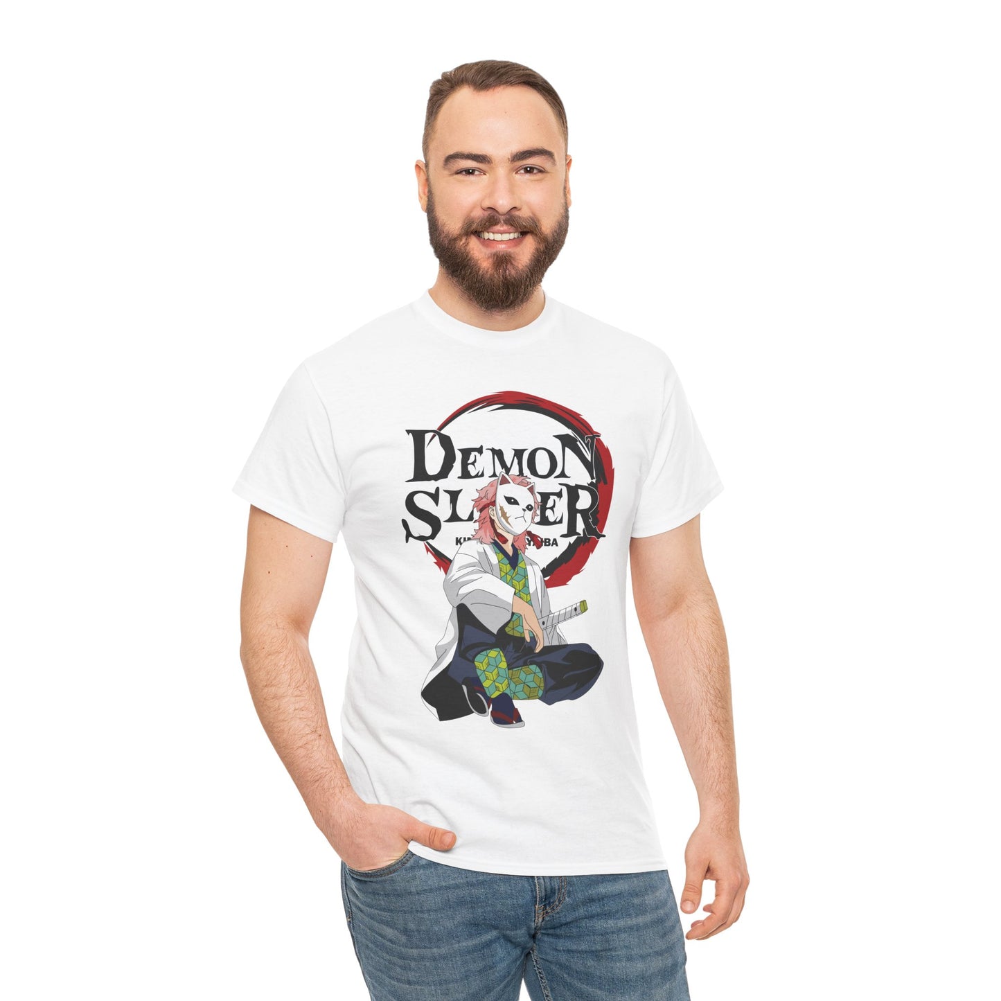 Demon Slayer Unisex Heavy Cotton Tee – Anime Fan Apparel