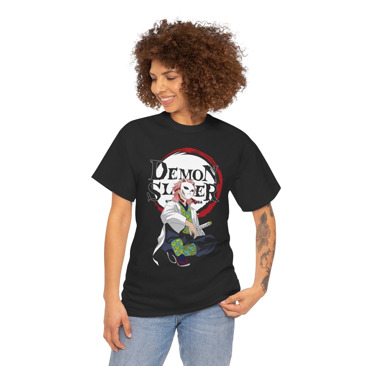 Demon Slayer Unisex Heavy Cotton Tee – Anime Fan Apparel