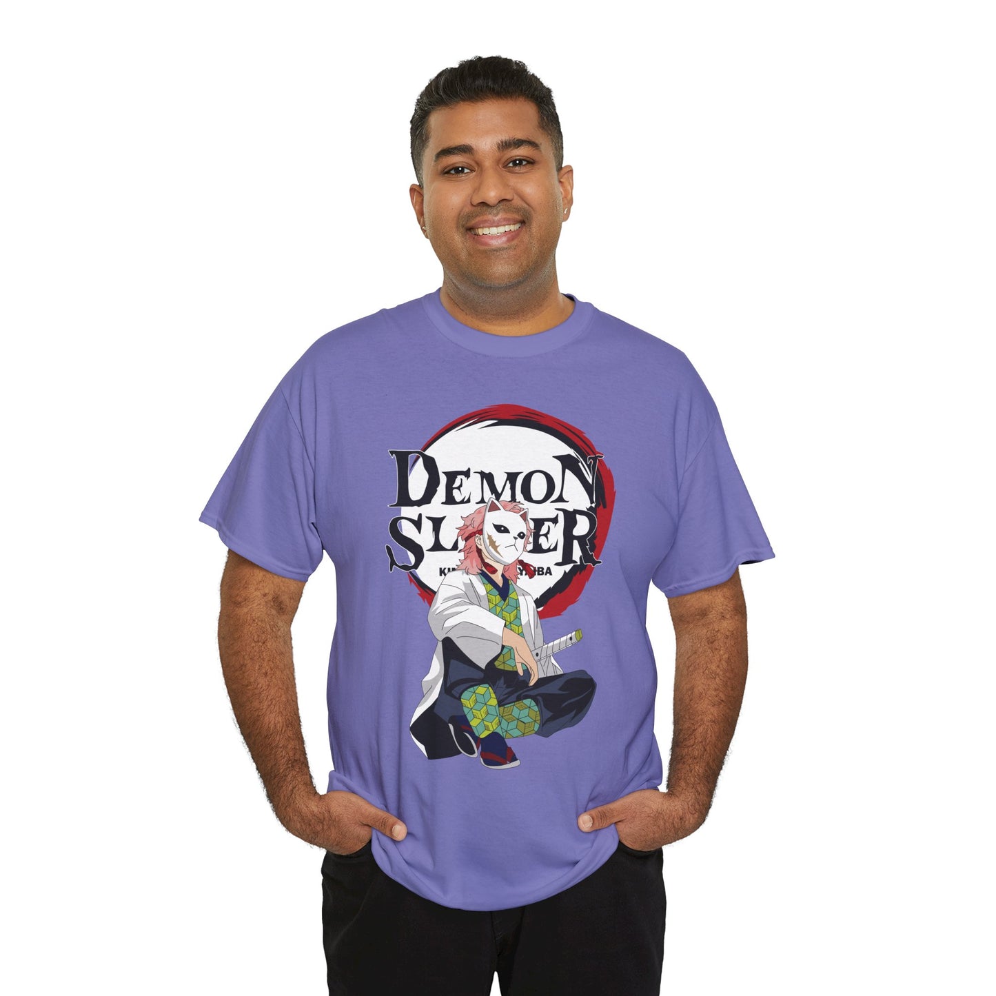 Demon Slayer Unisex Heavy Cotton Tee – Anime Fan Apparel