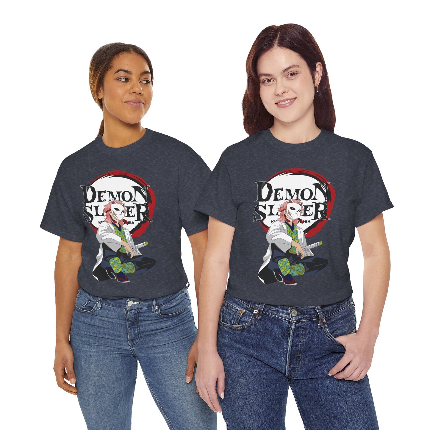 Demon Slayer Unisex Heavy Cotton Tee – Anime Fan Apparel